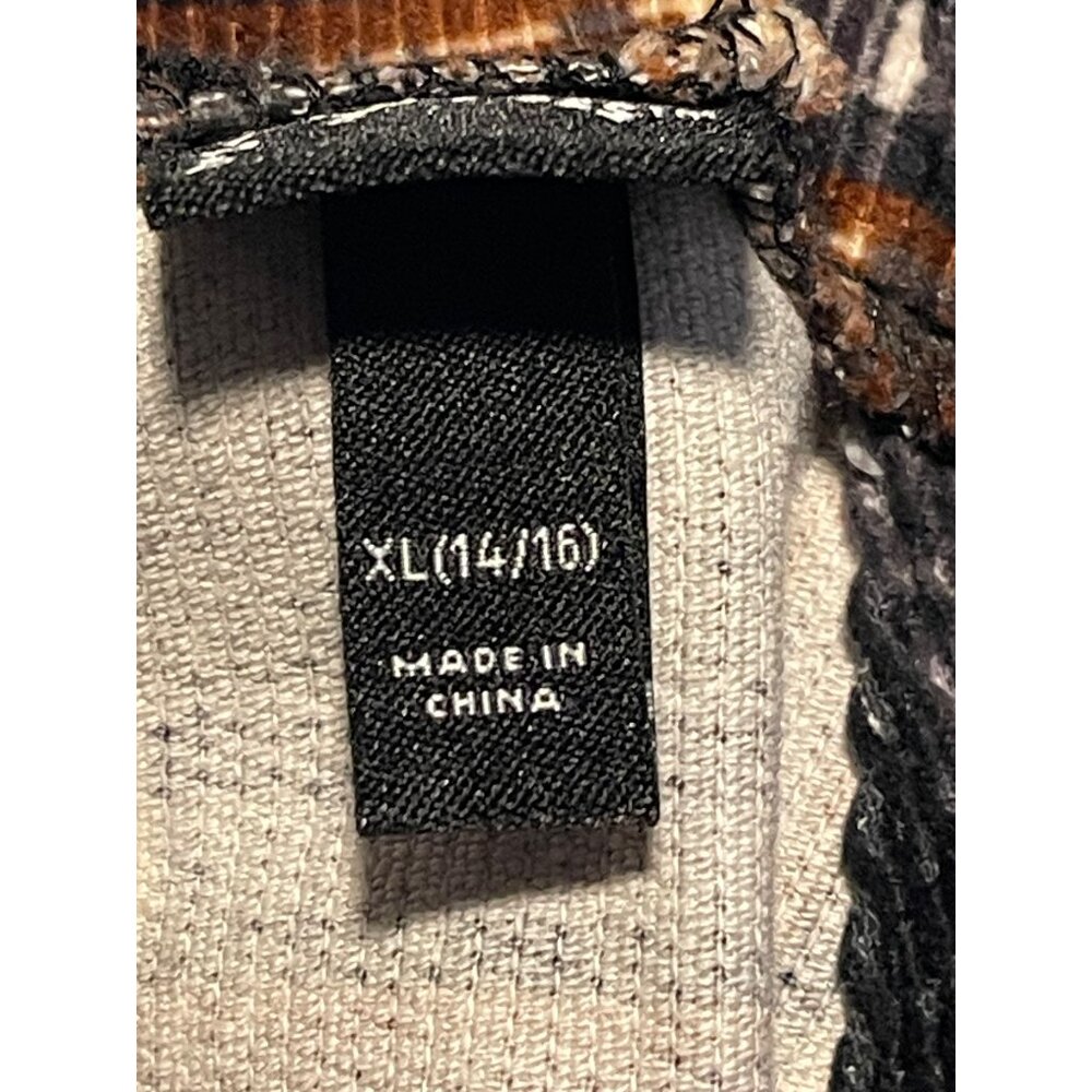 Plaid Corduroy Pinafore Dress With Adjustable Straps For Casual Or Layered Wear - Picture 12 of 13